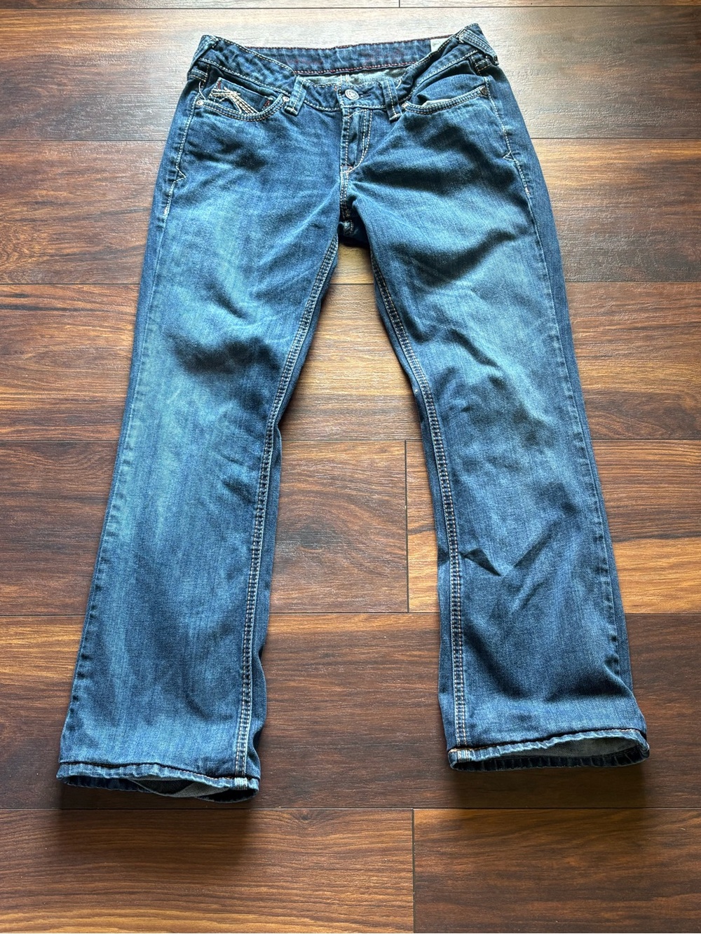 Women’s Ariat Denim Ruby Blue Jeans Size 29R .
